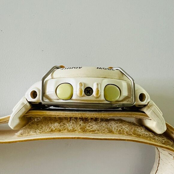 CASIO Baby-G White Replaceable Leather Strap Watch BGM-101